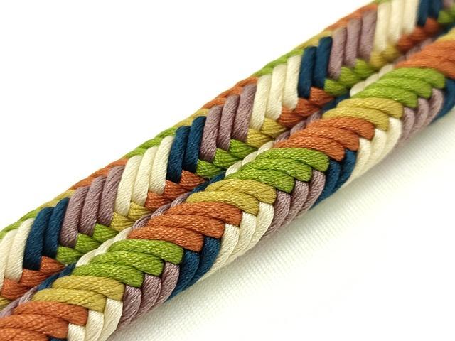 平和屋着物●極上　有職組紐道明　帯締め　奈良組　宮内庁御用　国立博物館御用　東京芸術大学御用　逸品　AABA9853ay 平和屋着物○極上 有職組紐道明 帯締め 奈良組 宮内庁御用 国立博物館御用