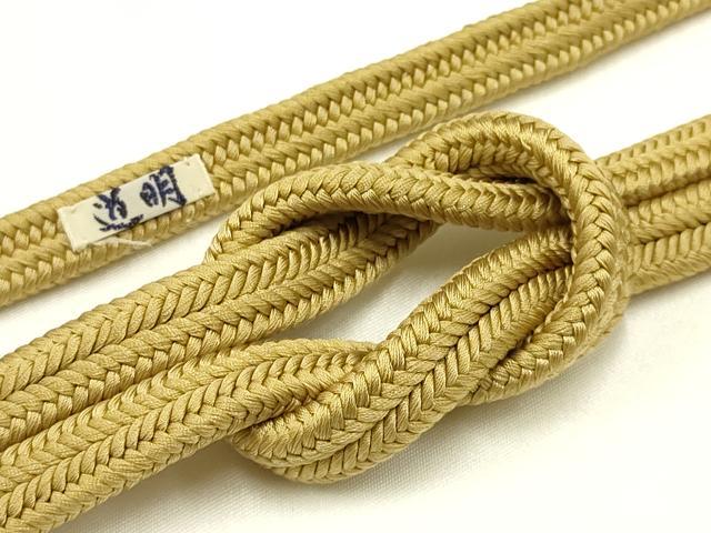平和屋着物●極上　有職組紐道明　帯締め　冠組　桑染色　宮内庁御用　国立博物館御用　東京芸術大学御用　逸品　AABA9952ay