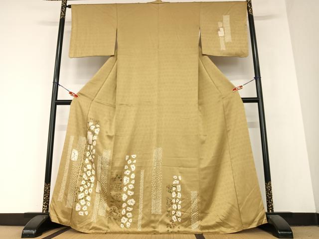 正絹絞り 手刺繍訪問着164cm 正絹絞り 手刺繍訪問着164cm