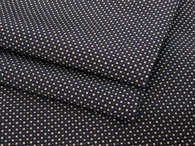 平和屋着物●江戸小紋　角通し　正絹　逸品　AABB0302zg