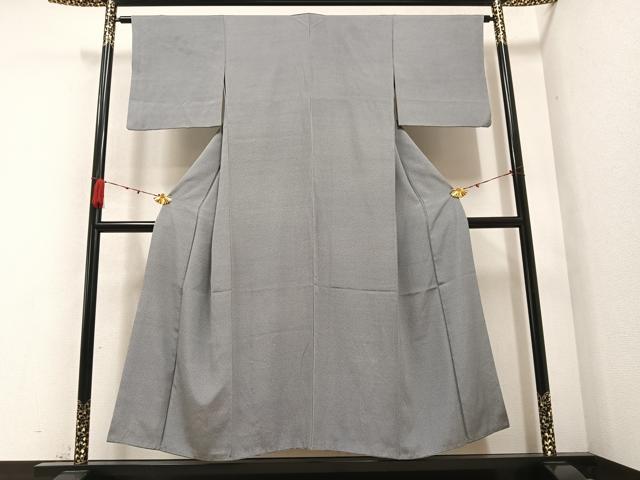 平和屋着物▽寺山存男　江戸小紋　単衣　文字文　正絹　逸品　AABG8802jh 平和屋着物○寺山 存男 江戸小紋 行儀 高島屋扱い 正絹 逸品