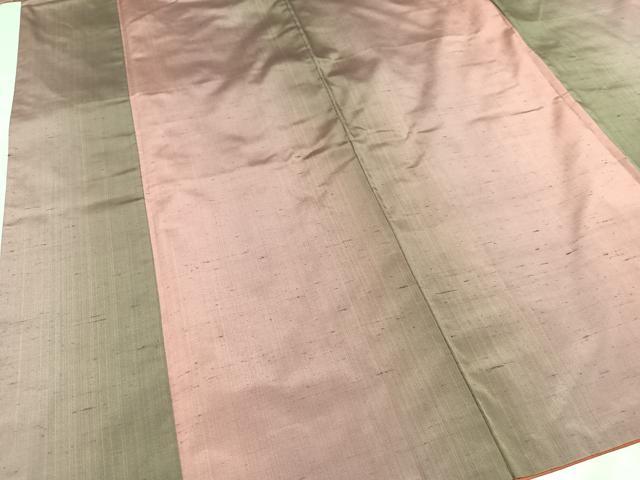 平和屋着物●上質な紬　間道　正絹　逸品　AABB0406ph