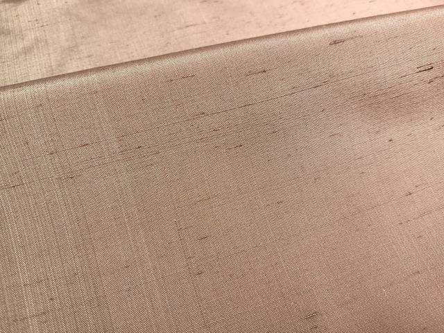 平和屋着物●上質な紬　間道　正絹　逸品　AABB0406ph