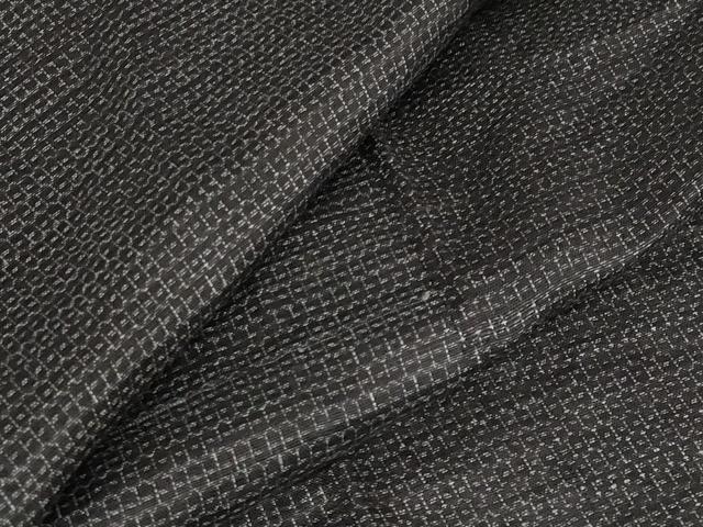 平和屋着物＊夏物　男性　上布　110亀甲　総詰め　麻　逸品　AABB0558st