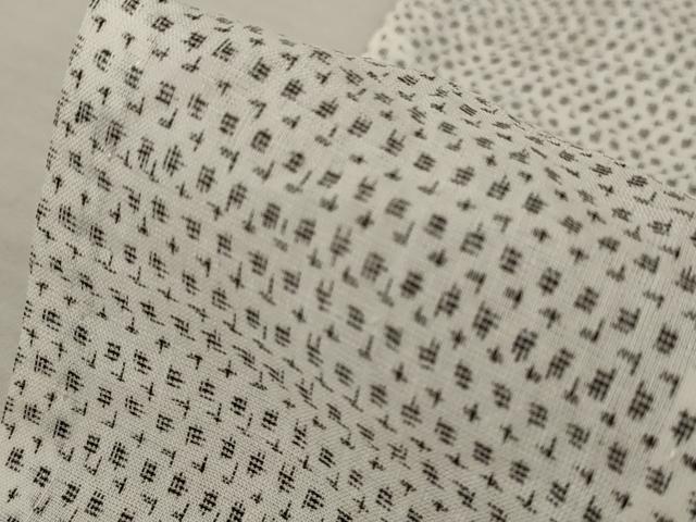 平和屋着物＊夏物 男性 上布 110亀甲 総詰め 麻 逸品 AABB0558st 平和