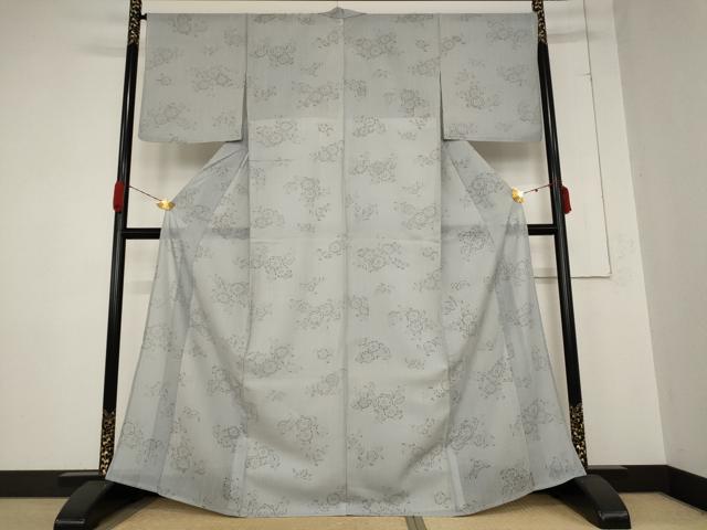 平和屋着物＊夏物 紗紬 辻が花 正絹 逸品 AABB0577st 