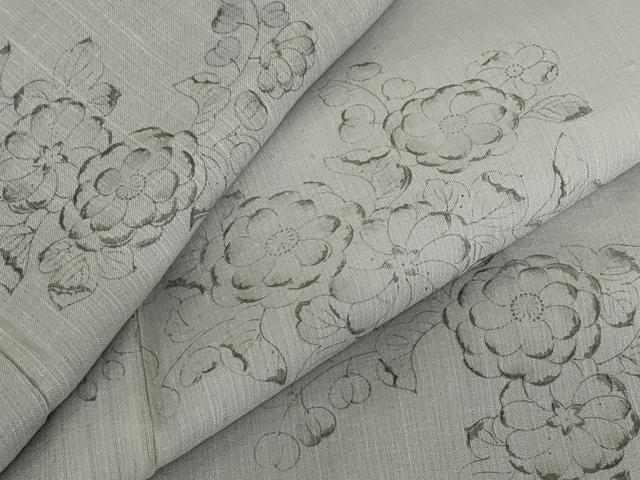平和屋着物＊夏物 紗紬 辻が花 正絹 逸品 AABB0577st