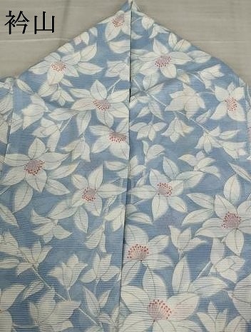 平和屋着物＊夏物　小紋　絽　花尽くし　洗える着物　AABB0631st_7