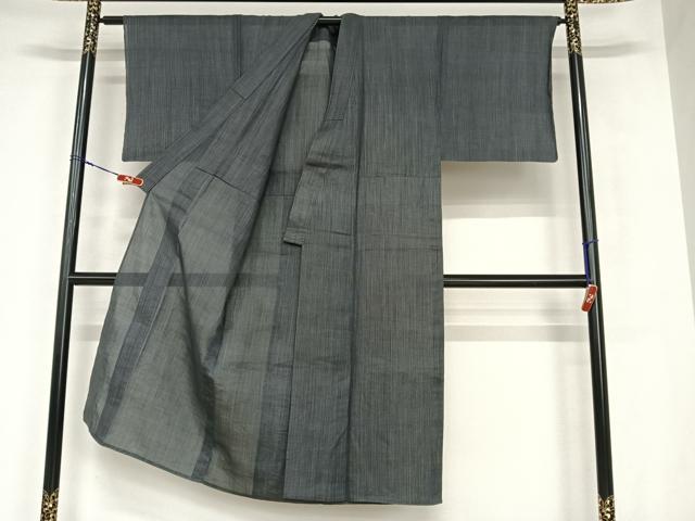 平和屋着物＊石川県指定無形文化財 能登上布 本麻手織