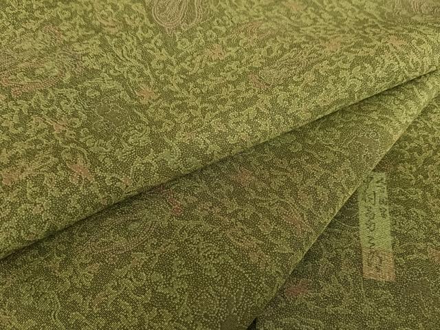 平和屋着物●重要無形文化財　人間国宝　中村勇二郎　江戸小紋　国宝平等院　幸せの鐘がなる　正絹　逸品　AABB1377np