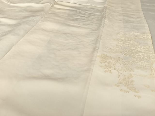 平和屋着物○皇室献上本舗 訪問着 寿光織 人物文 金糸 正絹 逸品