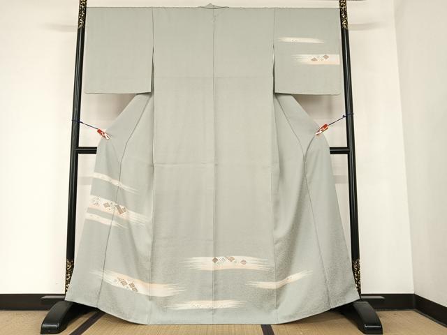 平和屋着物●洗える最高級着物　＜英＞はなぶさ謹製　訪問着　松菱　洗える着物　AABB1395np