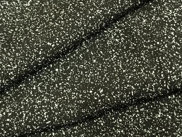 平和屋着物▽上質な小紋　単衣　霞文　たたき染め　正絹　逸品　AABB2074fy