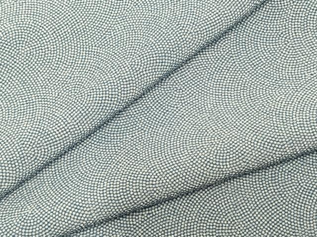 平和屋着物▽江戸小紋　単衣　鮫小紋柄　さんび謹製　洗える着物　AABB2115fy