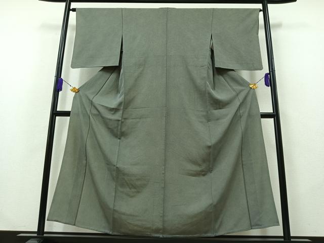 平和屋着物▽江戸小紋　単衣　鮫小紋柄　正絹　逸品　AABB2451jh 平和屋着物▽江戸小紋 単衣 鮫小紋柄 黒地 正絹 逸品 DAAS0284az