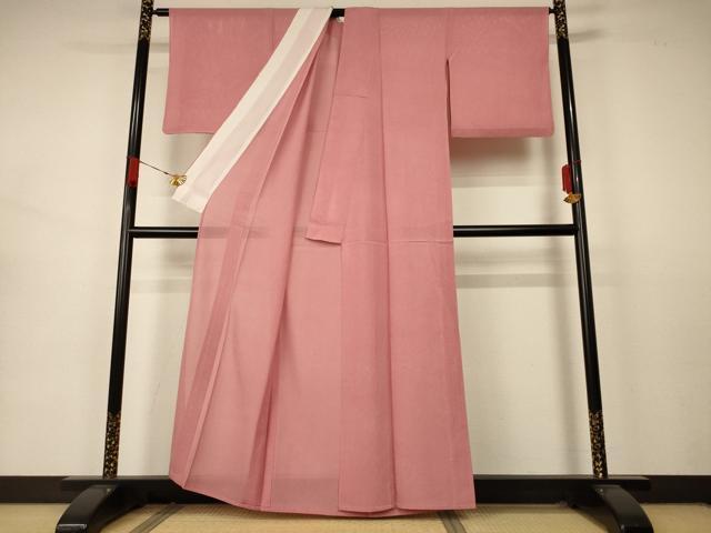 平和屋着物＊夏物　江戸小紋　絽　寄せ小紋柄　正絹　逸品　AABB2498jd_2