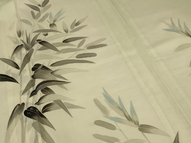 平和屋着物＊夏物　訪問着　絽　枝葉文　暈し染め　正絹　逸品　AABB2516jd 平和屋着物＊夏物 訪問着 絽 枝葉文 暈し染め 正絹 逸品 AABB2516jdの