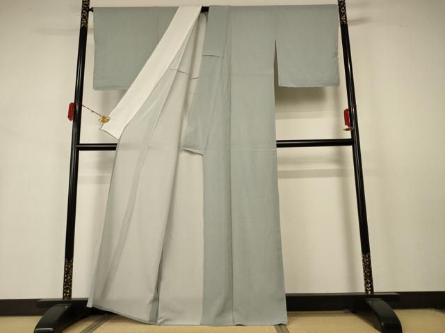 平和屋着物＊夏物 江戸小紋 絽 縞 正絹 逸品 未使用 AABB2549jd 【公式