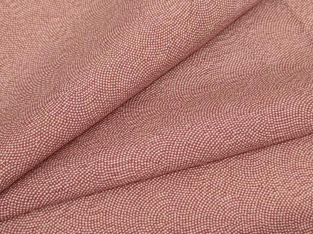 平和屋着物＊夏物　江戸小紋　絽　鮫小紋柄　正絹　逸品　AABB2601jd