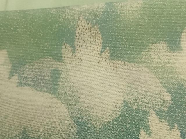 平和屋着物＊夏物 訪問着 絽 草花文 暈し染め 正絹 逸品 AABB2627jdの
