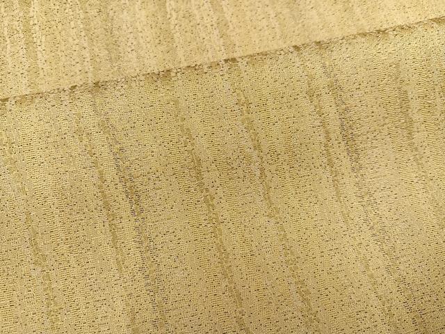 平和屋着物●お召　間道　正絹　逸品　AABB2921ph