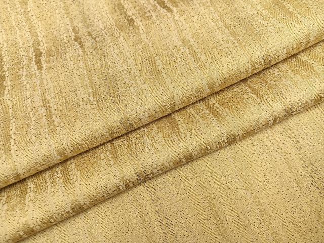 平和屋着物●お召　間道　正絹　逸品　AABB2921ph