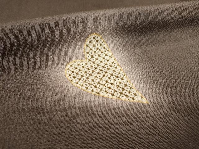 平和屋着物○訪問着 舞桜文 暈し染め 鬼しぼ縮緬 正絹