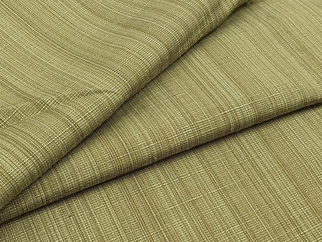 平和屋着物▽上質な紬　単衣　縞　正絹　逸品　AABB3579jh