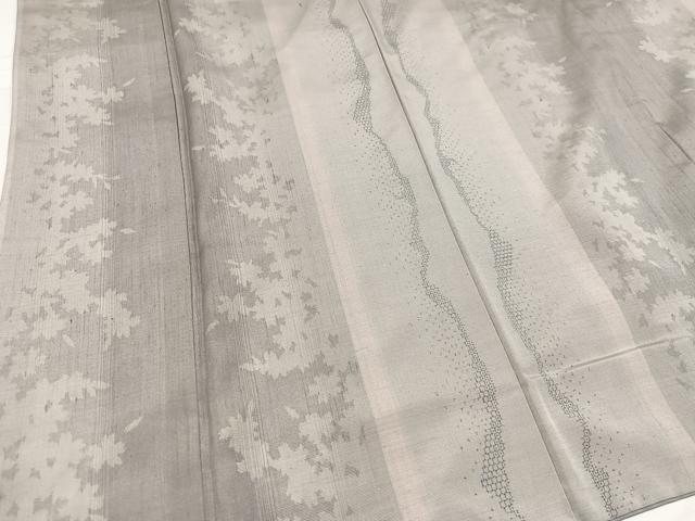 平和屋着物○結城紬 100亀甲 花間道 正絹 逸品 AABB3645ph 紬