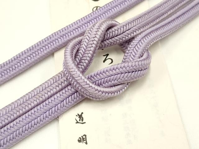 平和屋着物●極上　有職組紐道明　帯締め　冠組　半色　宮内庁御用　国立博物館御用　東京芸術大学御用 　逸品　AABB3777ay
