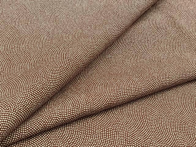 平和屋着物▽江戸小紋　単衣　鮫小紋柄　正絹　逸品　AABB3898jh