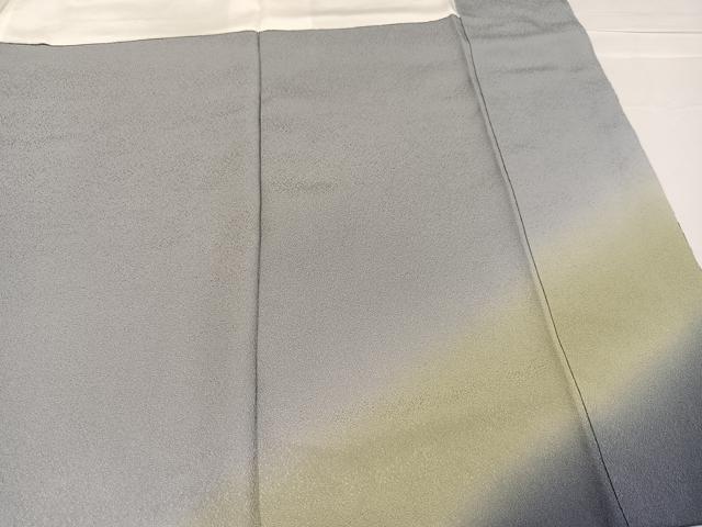 平和屋着物○十日町 名門 滝泰謹製 訪問着 絞り 楓文 金通し