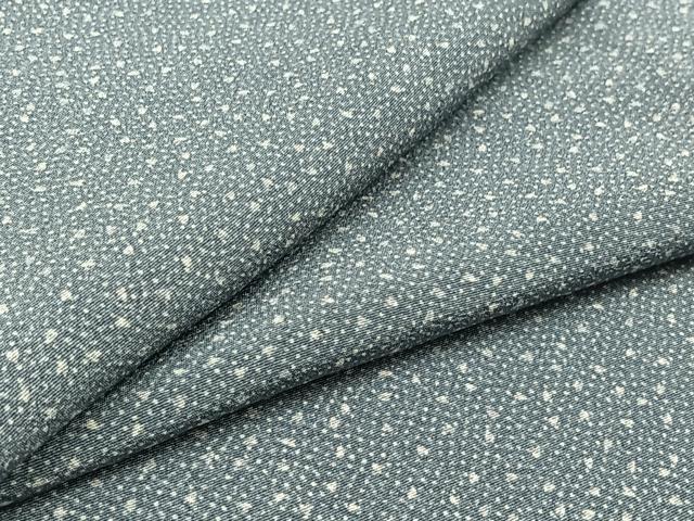 平和屋着物▽江戸小紋　単衣　大小あられ　正絹　逸品　AABB4519jh