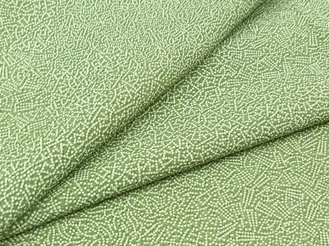 平和屋着物▽江戸小紋　単衣　寄せ小紋柄　正絹　逸品　未使用　AABB5231jh