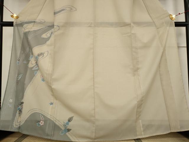 平和屋着物＊夏物　訪問着　絽　舞花文　洗える着物　AABB5883st 平和屋着物＊夏物 訪問着 絽 舞花文 洗える着物 AABB5883stの通販はau