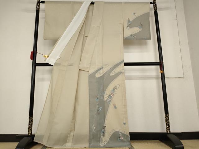 平和屋着物＊夏物　訪問着　絽　舞花文　洗える着物　AABB5883st 平和屋着物＊夏物 訪問着 絽 舞花文 洗える着物 AABB5883stの通販はau