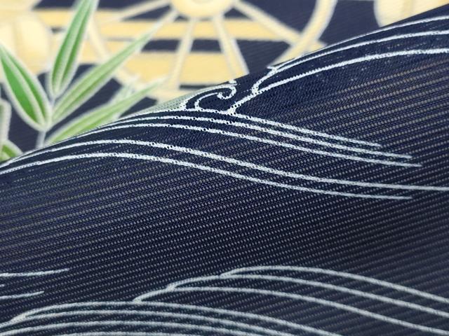 平和屋着物＊夏物　訪問着　絽　風景文　洗える着物　AABB5885st_5