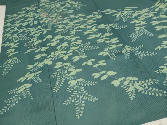 平和屋着物＊夏物　訪問着　絽　草花文　銀糸　正絹　逸品　AABB5918st 平和屋着物＊夏物 訪問着 絽 草花文 銀糸 正絹 逸品 AABB5918stの通販