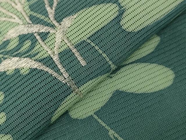 平和屋着物＊夏物　訪問着　絽　草花文　銀糸　正絹　逸品　AABB5918st 平和屋着物＊夏物 訪問着 絽 草花文 銀糸 正絹 逸品 AABB5918stの通販