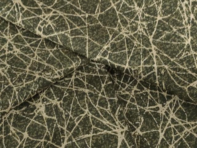 平和屋着物＊夏物　小紋　絽　霞文　正絹　逸品　AABB5920st