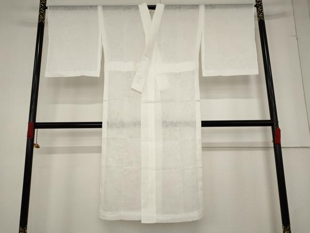 平和屋着物＊夏物　長襦袢　紗　流水草花紋紗　未使用　AABB5939st