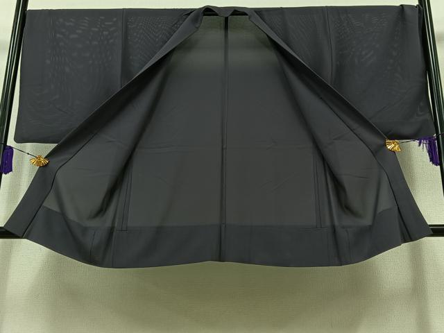 平和屋着物▽男性 羽織 スリーシーズン 春夏秋 塵除け 褐色 正絹 逸品