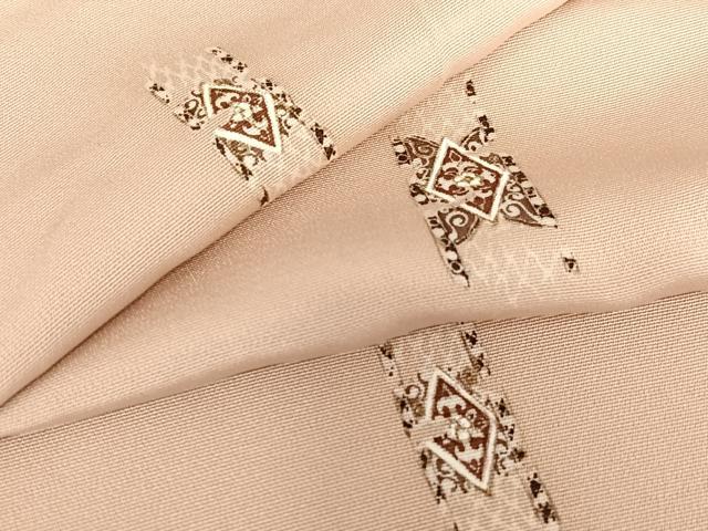 平和屋着物●上質な小紋　花菱文　正絹　逸品　AABB6382zg