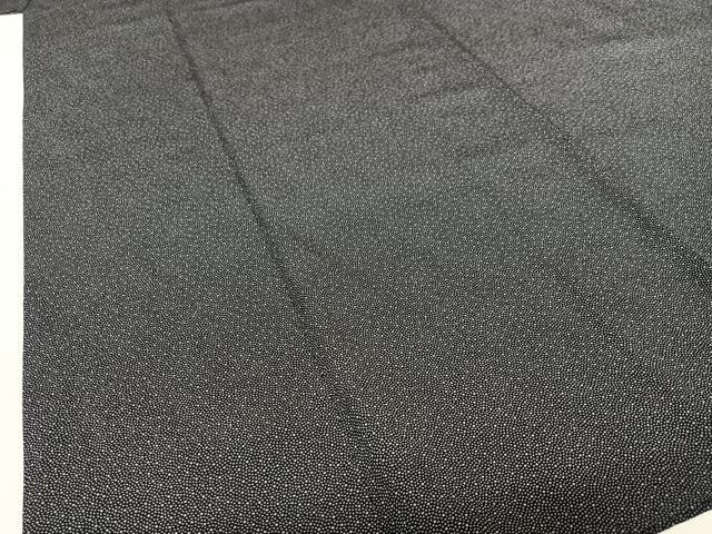 平和屋着物●江戸小紋　大小あられ　正絹　逸品　AABB6533zg 平和屋着物○江戸小紋 大小あられ 正絹 逸品 AABB6533zg