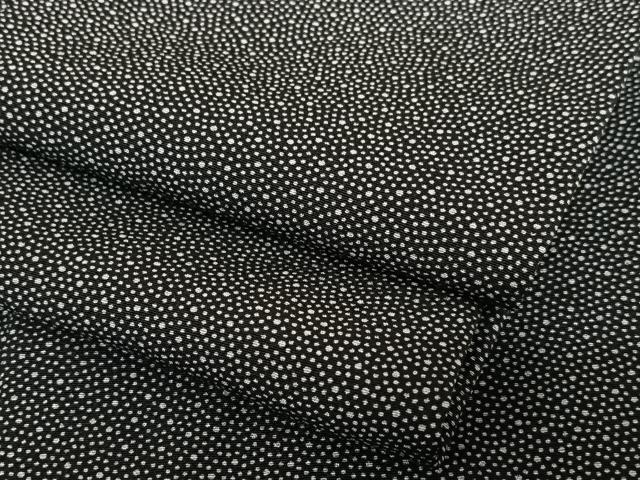 平和屋着物●江戸小紋　大小あられ　正絹　逸品　AABB6533zg