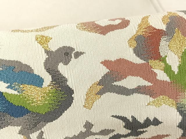 平和屋着物○爪＆#25620；き本綴れ 浅田綴れ 九寸名古屋帯