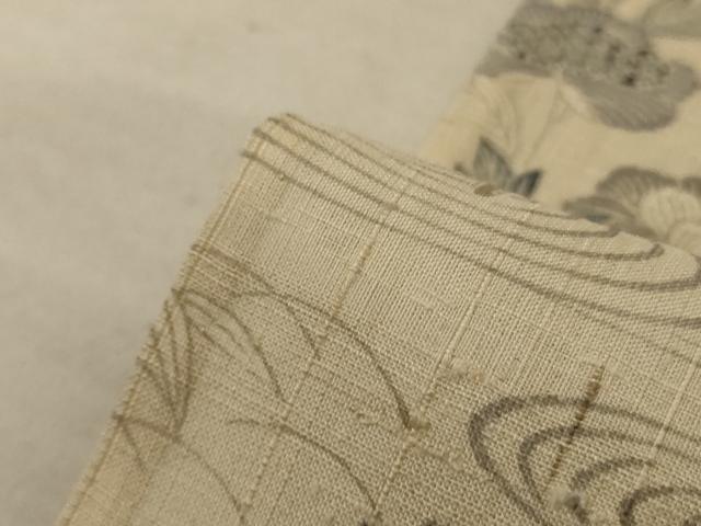 平和屋着物＊夏物　染織の名門　しょうざん 生紬　訪問着　紗　風景文　正絹　逸品　AABB6694jd_6