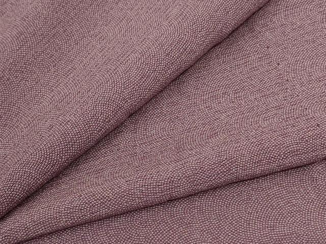 平和屋着物＊夏物　江戸小紋　絽　鮫小紋柄　正絹　逸品　AABB6707jd