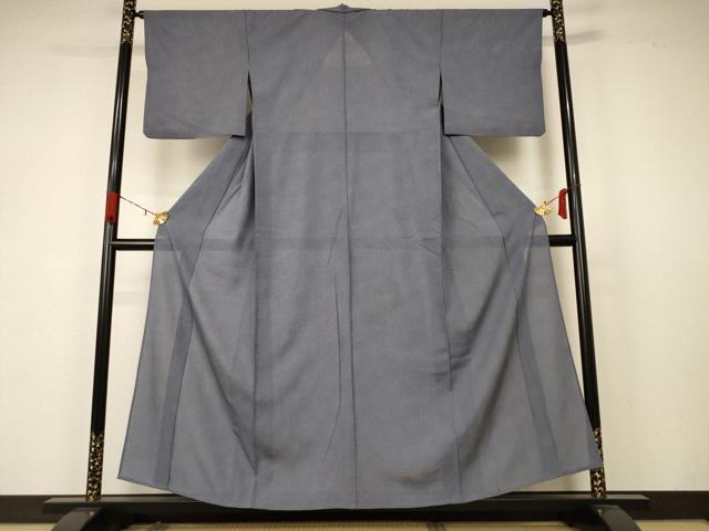 平和屋着物＊夏物　江戸小紋　絽　鮫小紋柄　正絹　逸品　AABB6733jd 平和屋着物＊夏物 江戸小紋 絽 鮫小紋柄 正絹 逸品 AABB6733jd 小紋