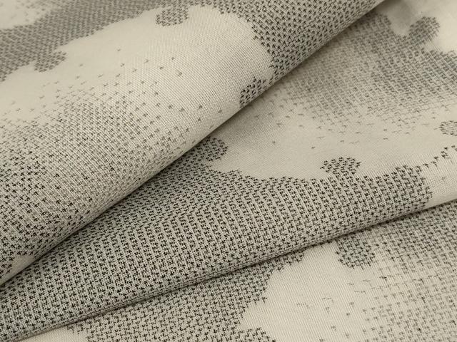 平和屋着物＊夏物　本場大島紬　夏大島　紗　雪輪文　正絹　逸品　未使用　AABB6763jd